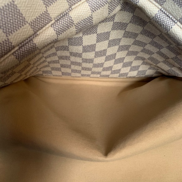 ***SOLD***100% LV Damier Azur Naviglio Messenger - Picture 11 of 16